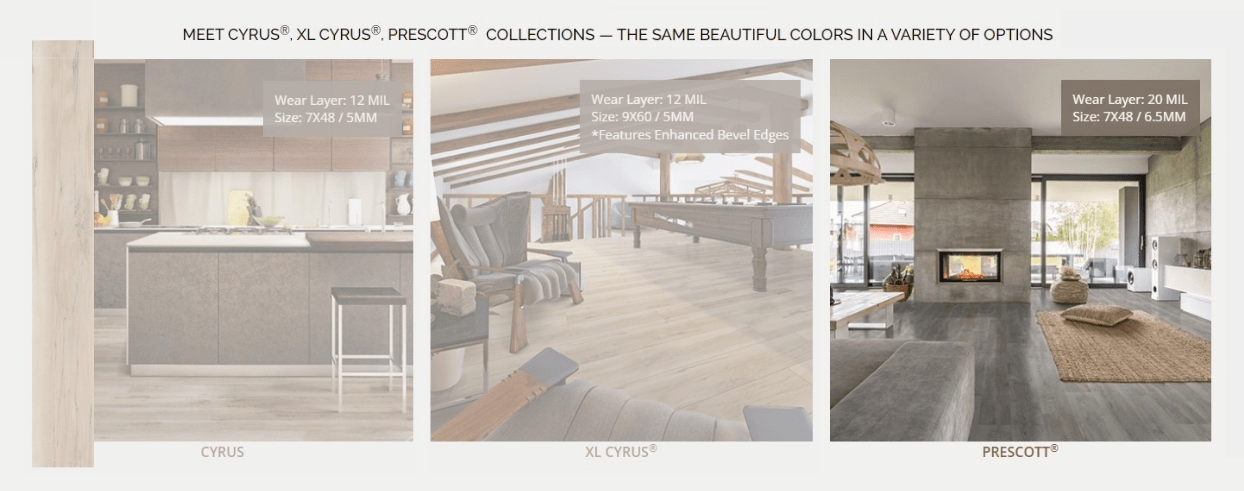 Flooring & Carpet MSI - Everlife® Rigid Core (RC) Collection - Prescott - Draven Arko Flooring