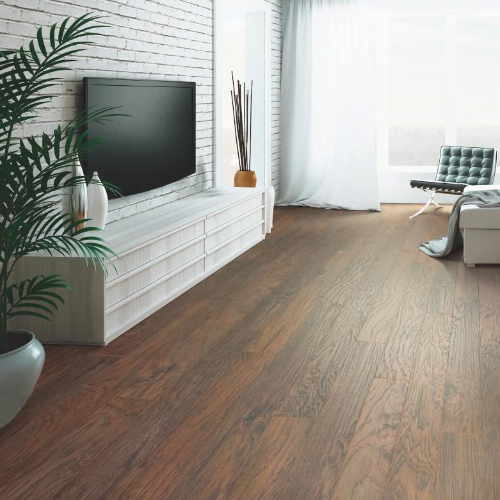 Mohawk Kingmire Rustic Suede Hickory Laminate