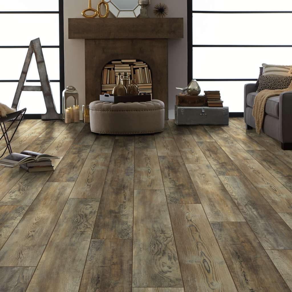 Luxury Vinyl Plank Shaw Floors - Pantheon HD Plus - Saggio Shaw