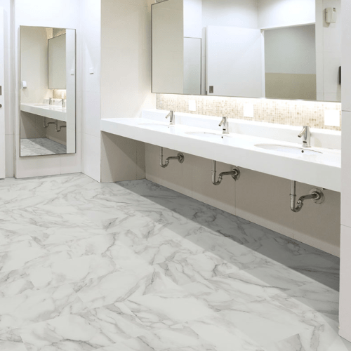 Luxury Vinyl Tile MSI Surfaces - Trecento - Calacatta Venosa Gold - Luxury Vinyl Tile MSI International