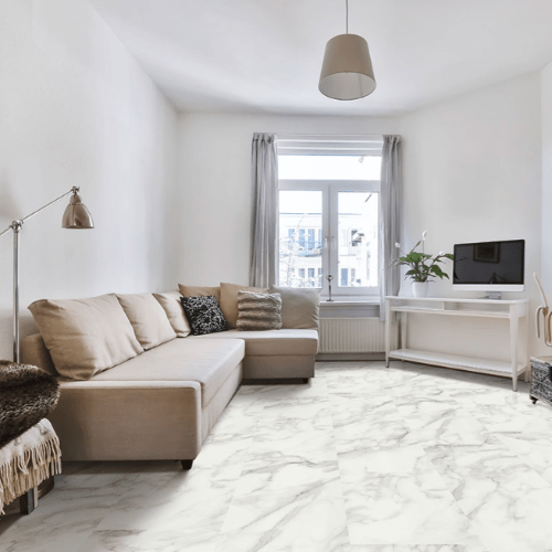 Luxury Vinyl Tile MSI Surfaces - XL Trecento - Calacatta Venosa Gold - Luxury Vinyl Tile MSI International