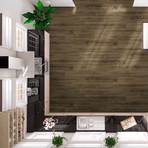 Vinyl MSI - Everlife® Rigid Core - Cyrus - Walnut Waves - Luxury Vinyl Plank MSI International