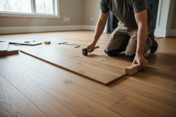 HOW TO: Install Hardwood Flooring