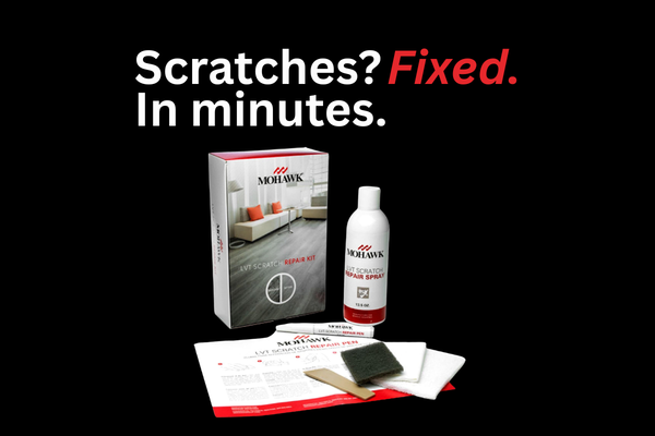 Scratched Luxury Vinyl Floor? Easy DIY Repair Kit