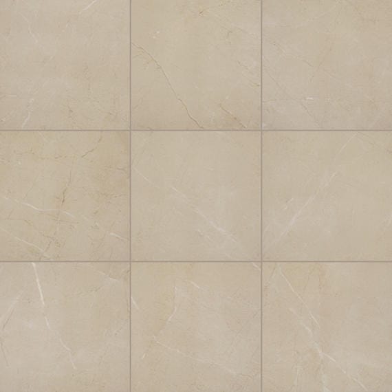 Floor Tile Daltile - Perpetuo - Elegant Beige Square 12x12 Matte - Floor Tile Daltile