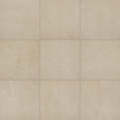Floor Tile Daltile - Perpetuo - Elegant Beige Square 12x12 Matte - Floor Tile Daltile
