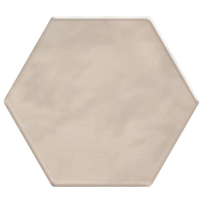 Wall Tile Daltile - Mesmerist - Trance 4" Hexagon Undulated - Wall Tile Daltile