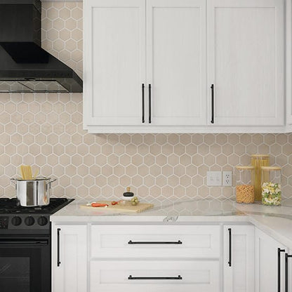 Wall Tile Daltile - Mesmerist - Trance 4" Hexagon Undulated - Wall Tile Daltile