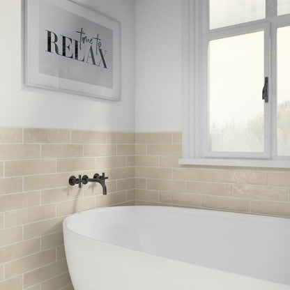 Wall Tile Daltile - Mesmerist - Trance 3" x 12" Rectangle Undulated - Wall Tile Daltile