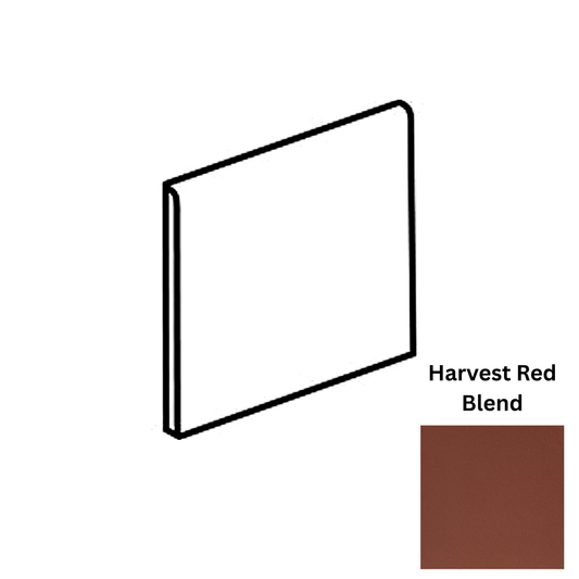 Accessory American Olean - Quarry Naturals - Harvest Red Blend Q1665 Bullnose Matte American Olean