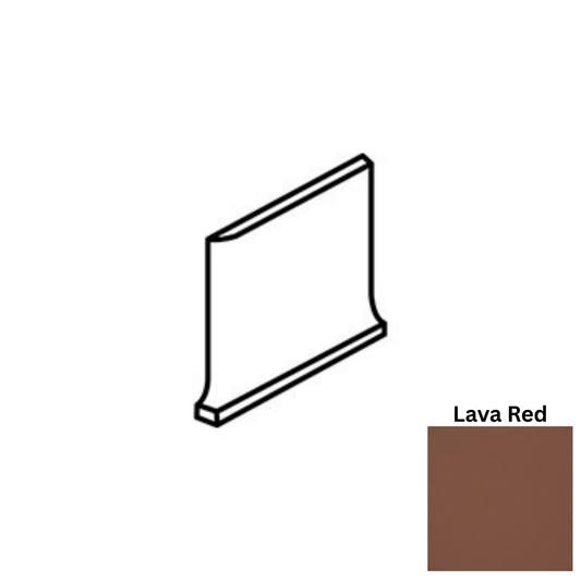 Accessory American Olean - Quarry Naturals - Lava Red QCR3565 Cove BC Right Matte American Olean