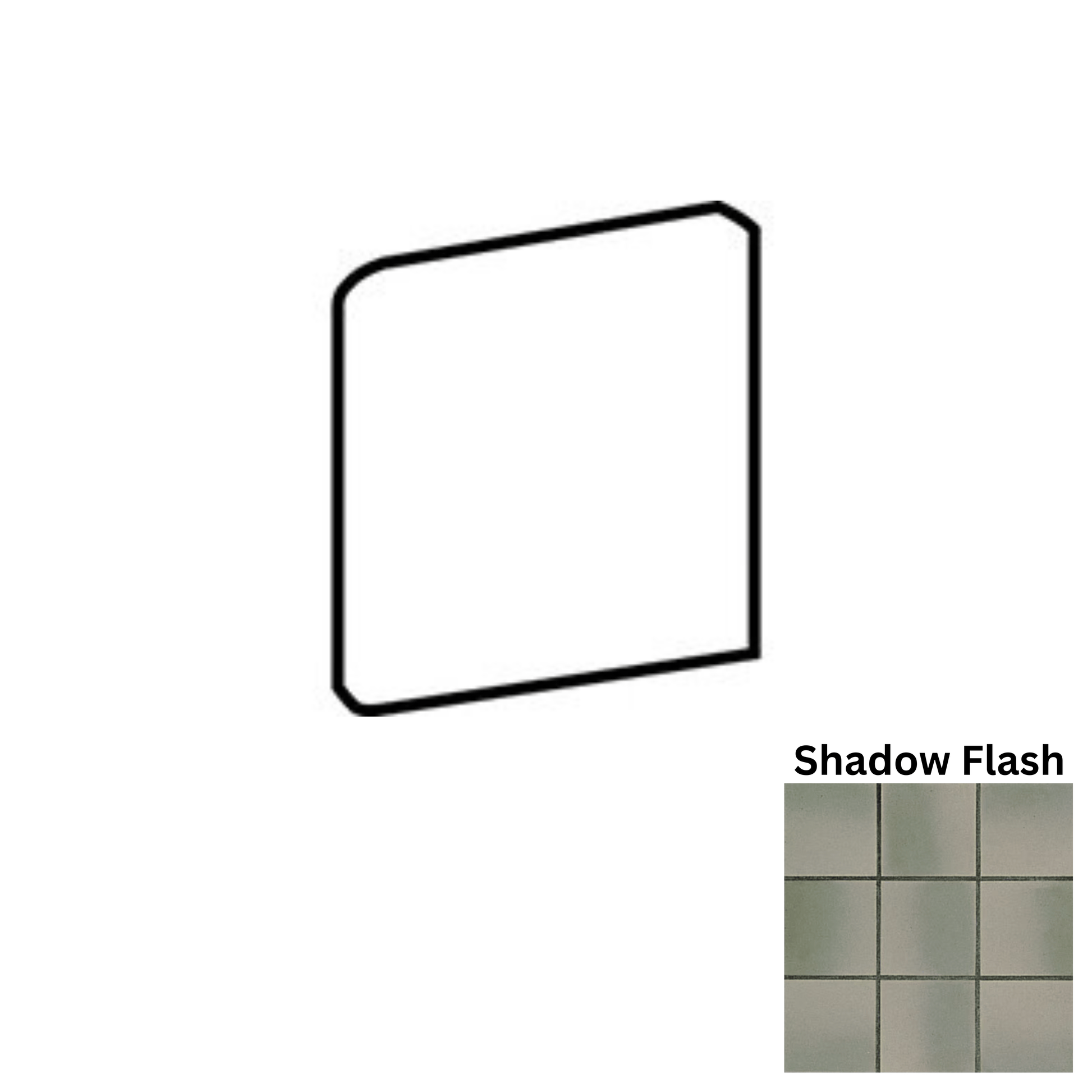 Accessory American Olean - Quarry Naturals - Shadow Flash QCRL1885 Bullnose Corner Matte American Olean