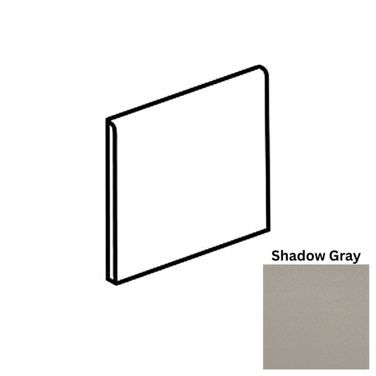 Accessory American Olean - Quarry Naturals - Shadow Gray Q1885 Bullnose Matte American Olean