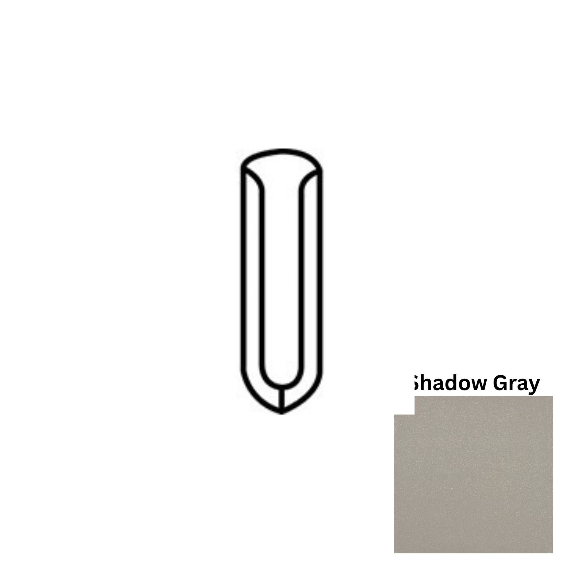 Accessory American Olean - Quarry Naturals - Shadow Gray QB3565 Cove Base Incorner Matte American Olean