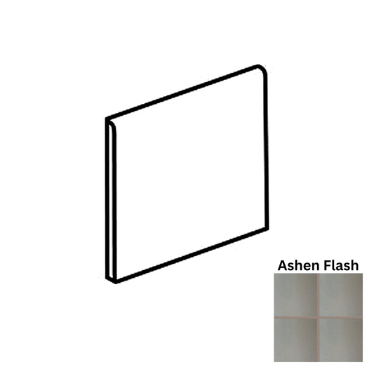 Accessory Daltile - Quarry Textures - Ashen Flash Bullnose 6x6 Daltile