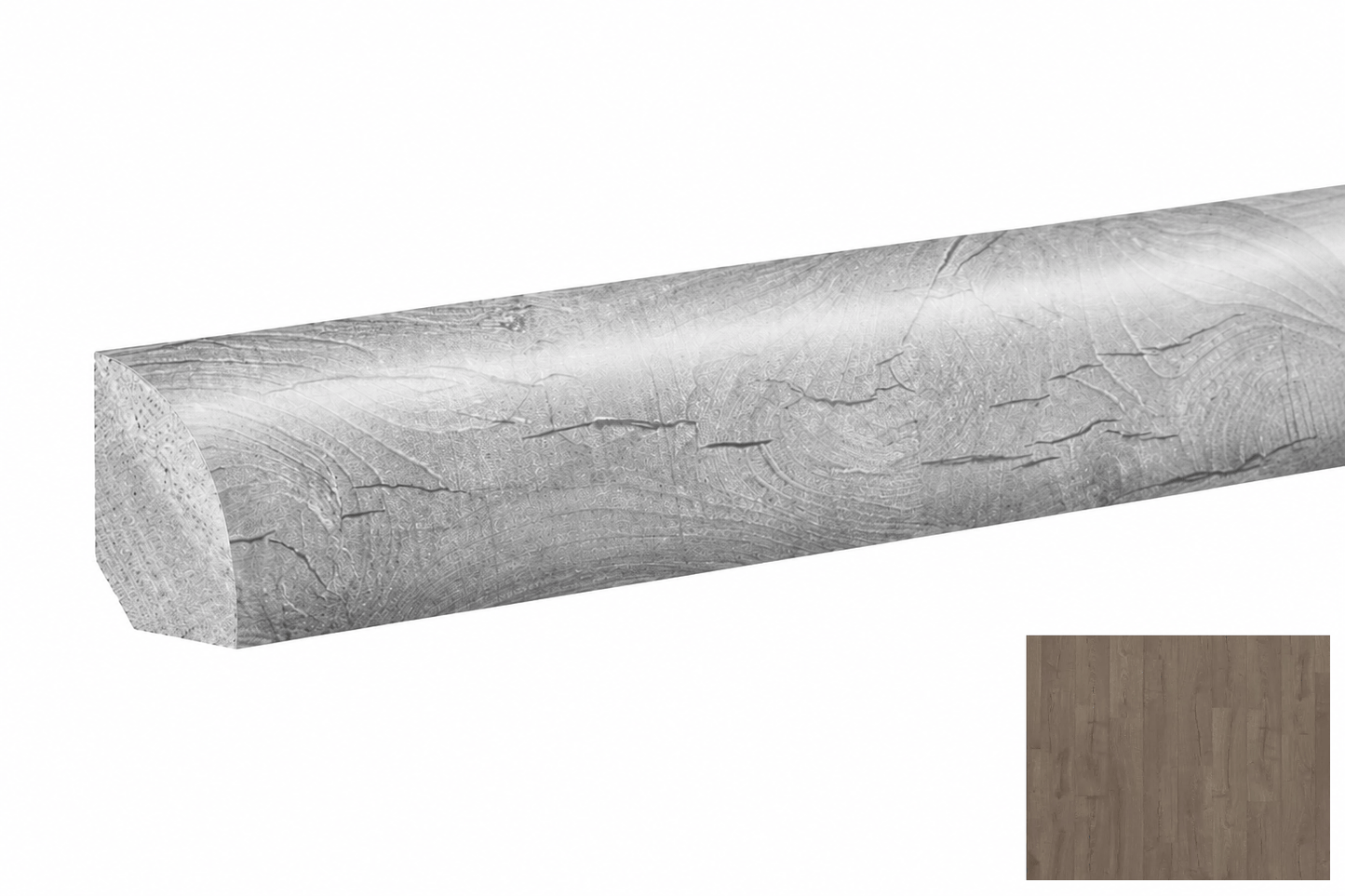 Accessory Mohawk - Avery Grove - River Rock Oak - Quarter Round Mohawk
