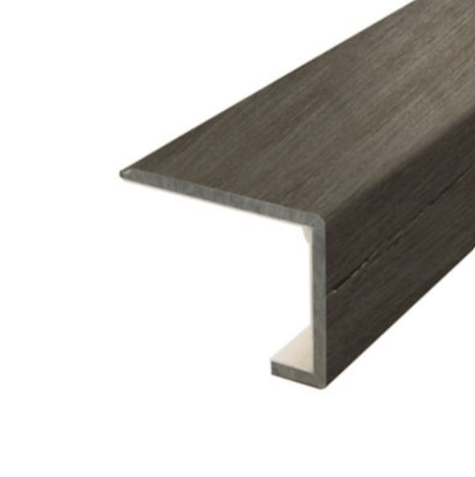 Accessory Mohawk - Discovery Ridge - Smoked Oyster - TrueMatch Flush Stair Nose Mohawk