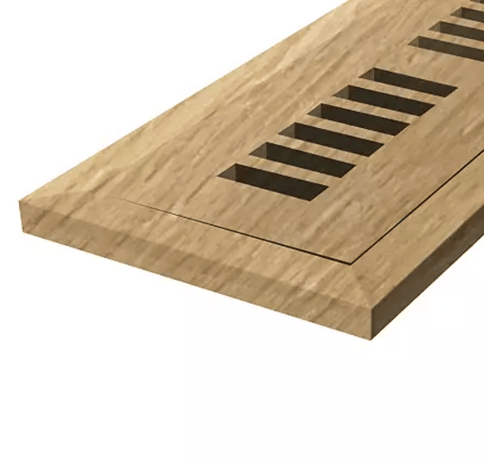 Accessory Mohawk - Wood, Vent Cover, 4x10 - Aged Linen Oak Mohawk