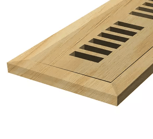 Accessory Mohawk - Wood, Vent Cover, 4x10 - Natural Hickory Mohawk