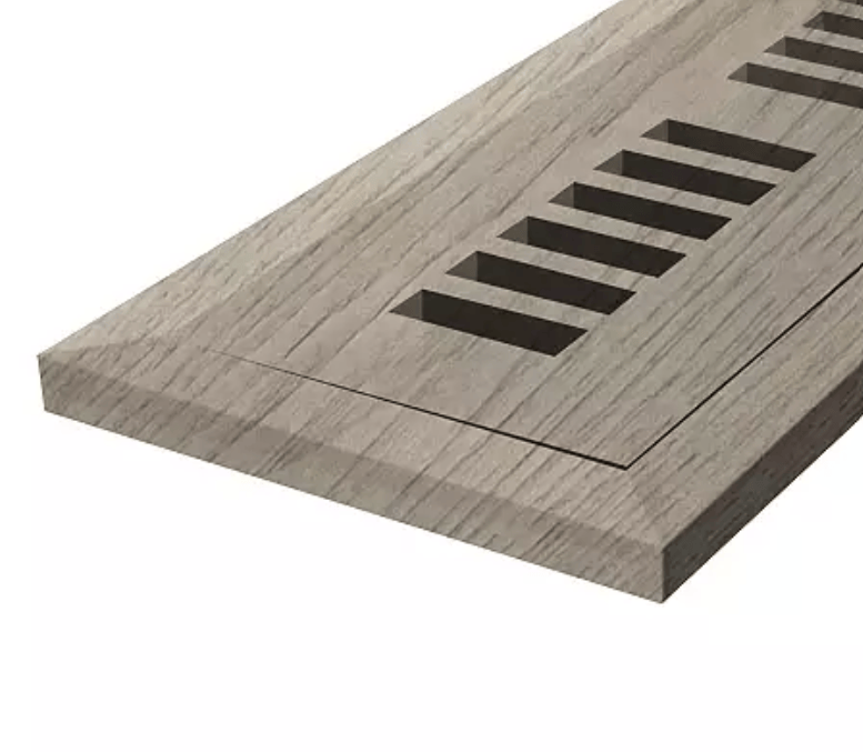 Accessory Mohawk - Wood, Vent Cover, 4x10 - Ocean Pearl Hickory Mohawk