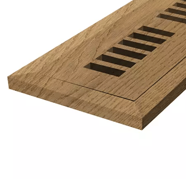 Accessory Mohawk - Wood, Vent Cover, 4x10 - Topsail Oak Mohawk