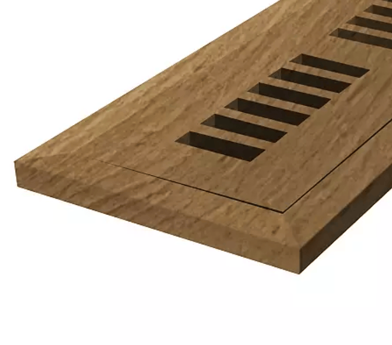 Accessory Mohawk - Wood, Vent Cover, 4x10 - Weathered Oak Mohawk