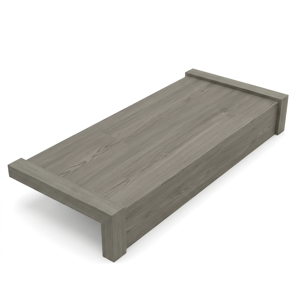 Shaw Bishop Shores Plus Ashen Brown Square Stair Tread 2 Returns