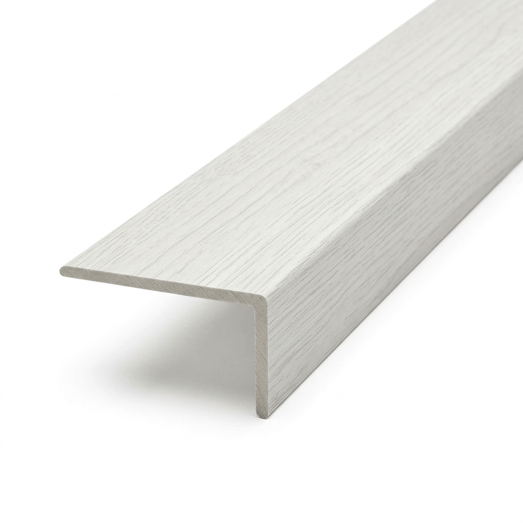 Accessory Shaw - Bishop Shores Plus - Feather Gray - Square Stair Nose 4.5" Wide Shaw