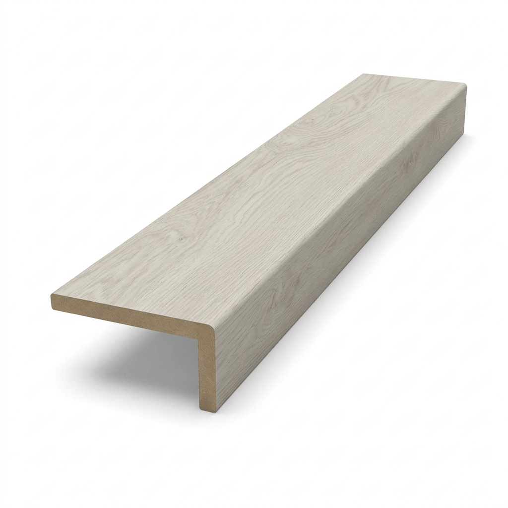 Shaw Bishop Shores Plus Warm Gray Square Stair Nose 4.5