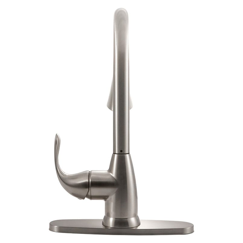 Bathroom Faucet MSI - 1 Handle Pull-Down Sprayer Kitchen Faucet - 803 Brushed Nickel MSI