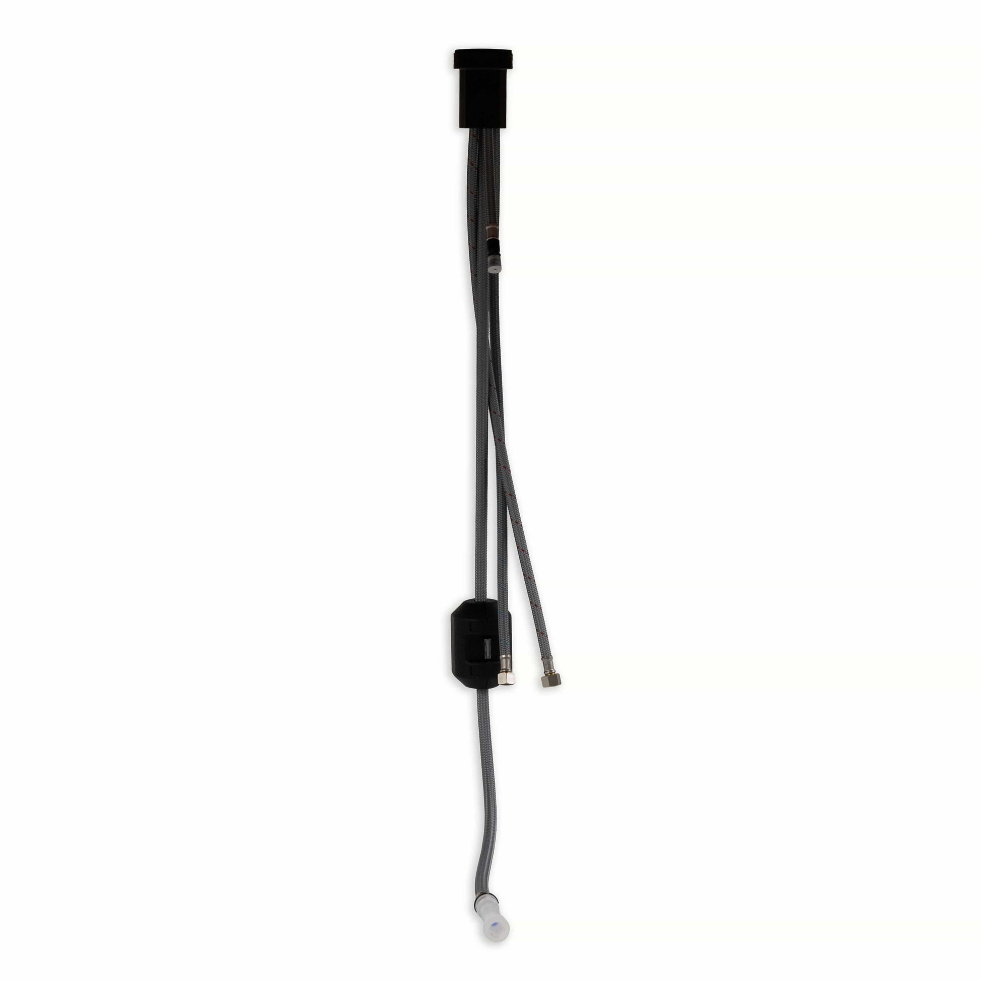 Bathroom Faucet MSI - 1-Handle Pull-Down Sprayer Kitchen Faucet with Deckplate - 803 Matte Black MSI