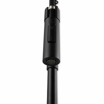 Bathroom Faucet MSI - 1-Handle Pull-Down Sprayer Kitchen Faucet with deckplate - 804 Matte Black MSI