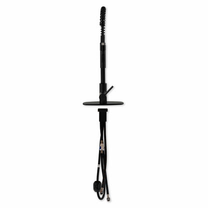 Bathroom Faucet MSI - 1-Handle Pull-Down Sprayer Kitchen Faucet with deckplate - 804 Matte Black MSI