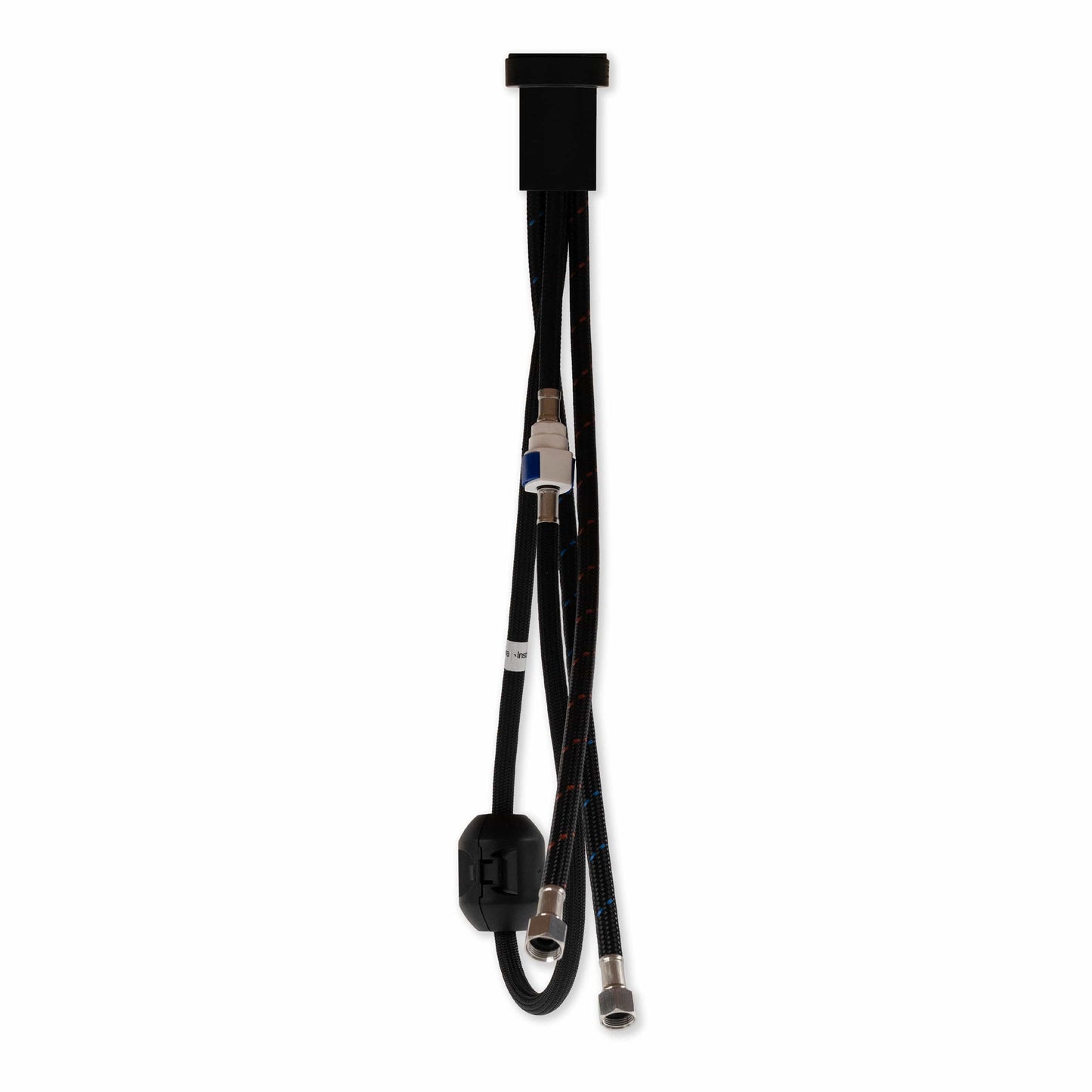 Bathroom Faucet MSI - 1-Handle Pull-Down Sprayer Kitchen Faucet with deckplate - 804 Matte Black MSI