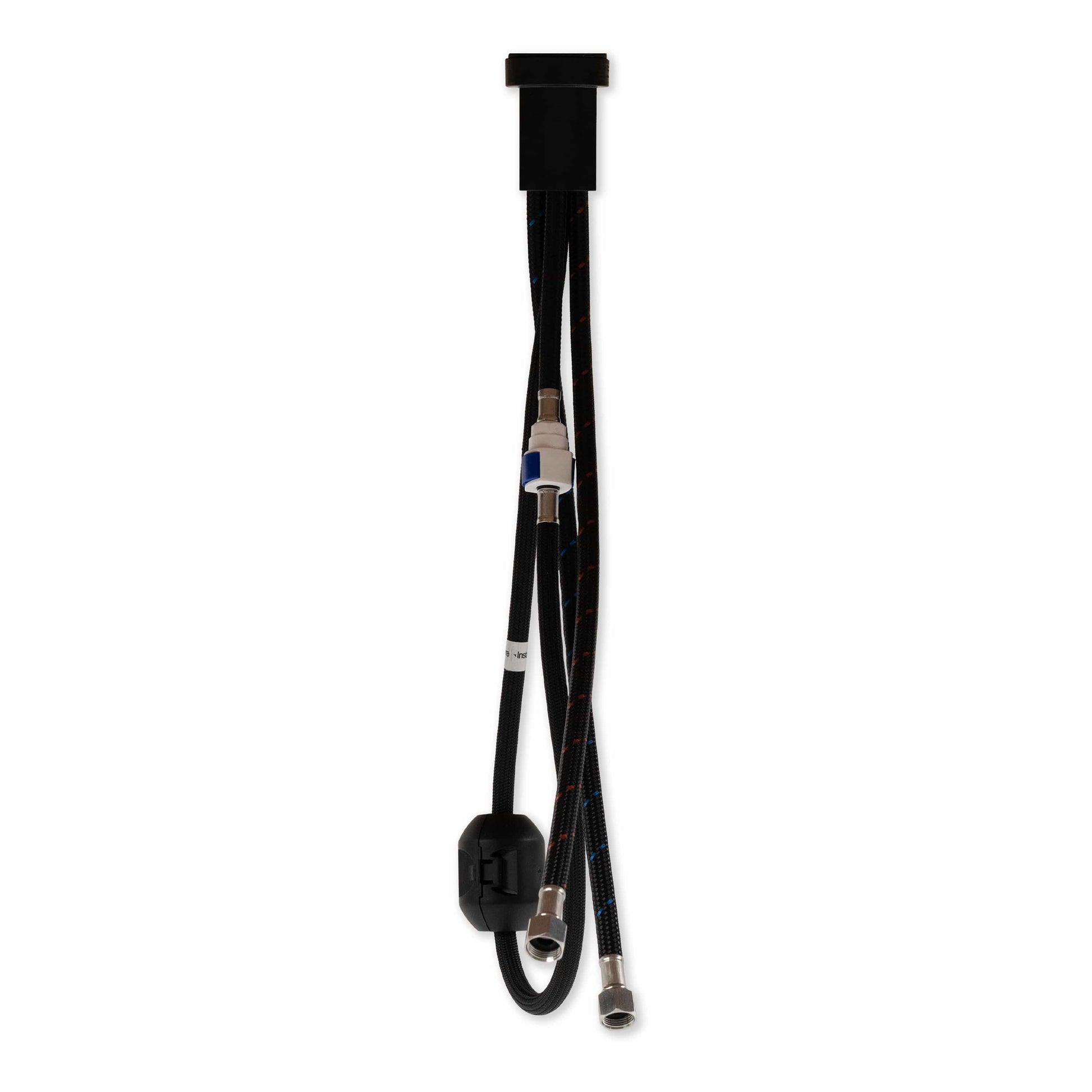 Bathroom Faucet MSI - 1-Handle Pull-Down Sprayer Kitchen Faucet with deckplate - 804 Matte Black MSI
