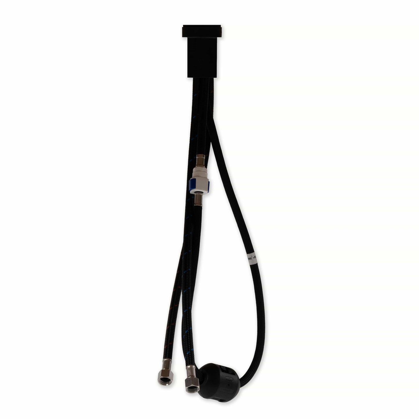 Bathroom Faucet MSI - 1-Handle Pull-Down Sprayer Kitchen Faucet with Deckplate - 804 Nickel-Brushed MSI