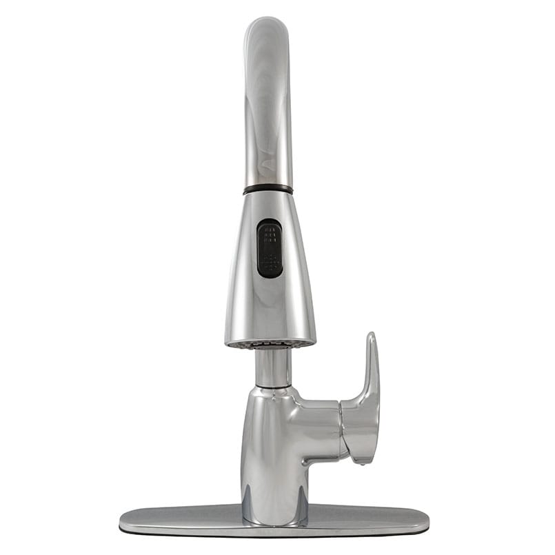 Bathroom Faucet MSI - 1 Handle Pull-Out Sprayer Kitchen Faucet - 802 Chrome MSI
