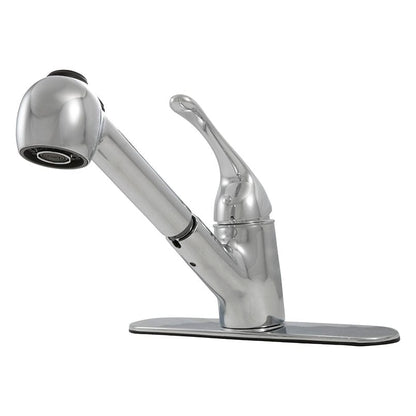 Bathroom Faucet MSI - 1-Handle Pull-Out Sprayer Kitchen Faucet - 803 Chrome MSI