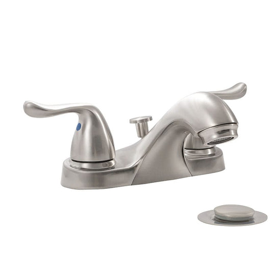 Bathroom Faucet MSI - 2 Handle Bathroom Faucet - 405 Brushed Nickel MSI