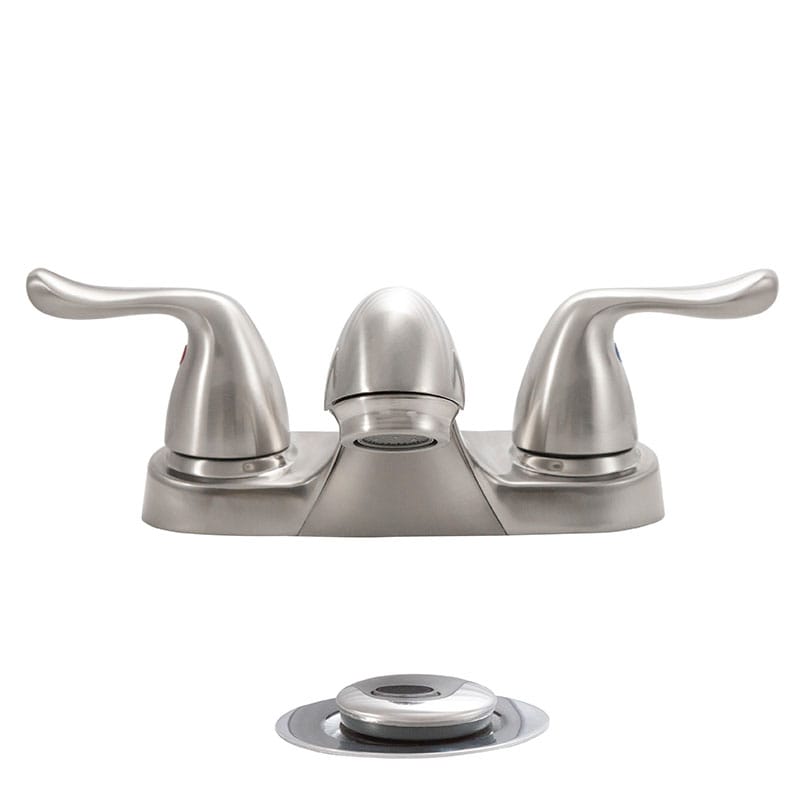 Bathroom Faucet MSI - 2 Handle Bathroom Faucet - 405 Brushed Nickel MSI