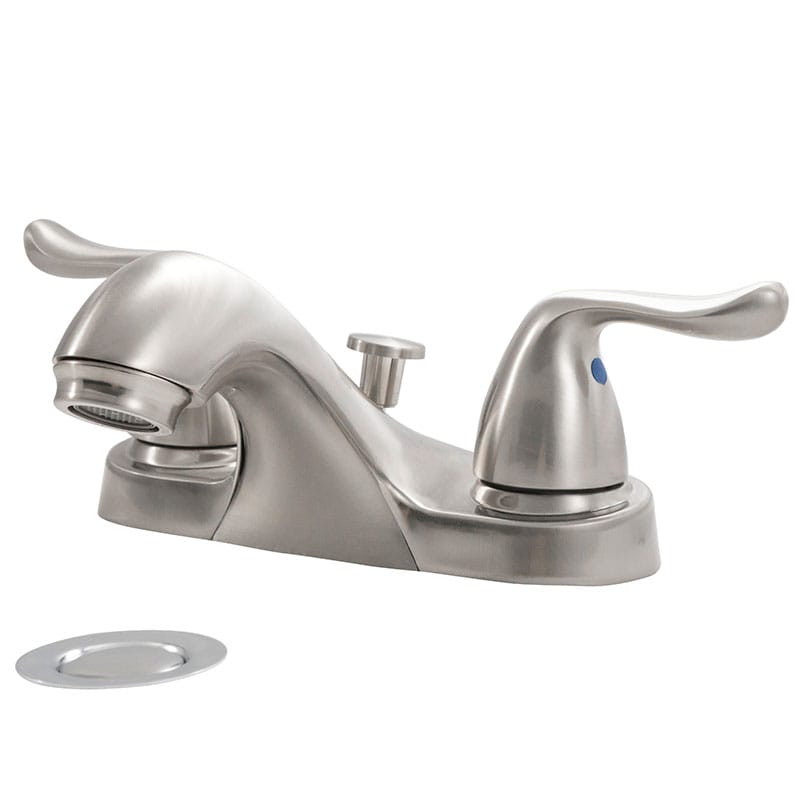 Bathroom Faucet MSI - 2 Handle Bathroom Faucet - 405 Brushed Nickel MSI