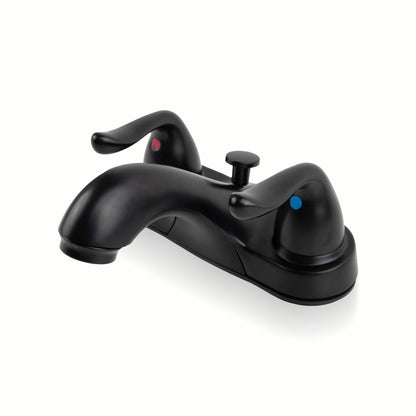 Bathroom Faucet MSI - 2 Handle Bathroom Faucet - 405 Matte Black MSI