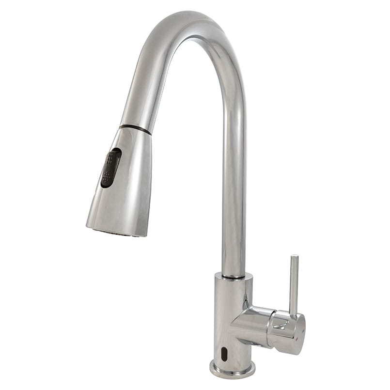 Bathroom Faucet MSI - Touch-less Infrared Sensor Kitchen Faucet - 811 Chrome MSI