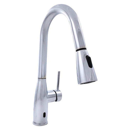 Bathroom Faucet MSI - Touch-less Infrared Sensor Kitchen Faucet - 812 Chrome MSI