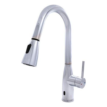 Bathroom Faucet MSI - Touch-less Infrared Sensor Kitchen Faucet - 812 Chrome MSI