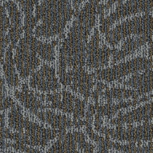 Carpet Tile Aladdin - Meandering Trail - Teak - Carpet Tile Box Aladdin