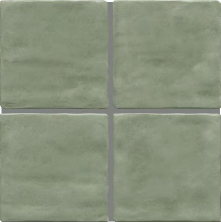 Ceramic Tile Daltile - Artcrafted - Aloe 4x4 - Ceramic Wall Tile Box Daltile
