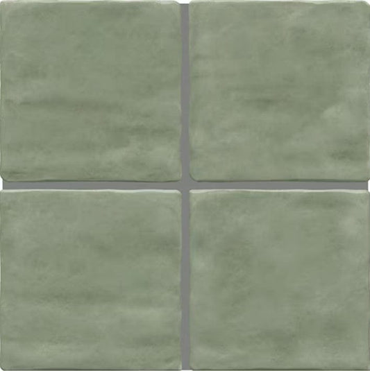 Ceramic Tile Daltile - Artcrafted - Aloe 4x4 - Ceramic Wall Tile Box Daltile