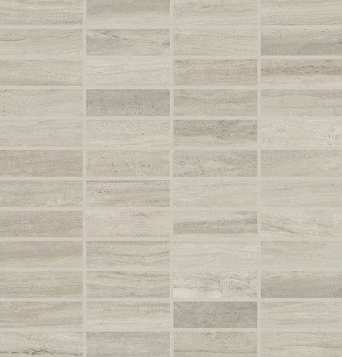 Ceramic Tile Daltile - Articulo - Column Grey - Glazed Ceramic  1x3 Mosaic Box Daltile