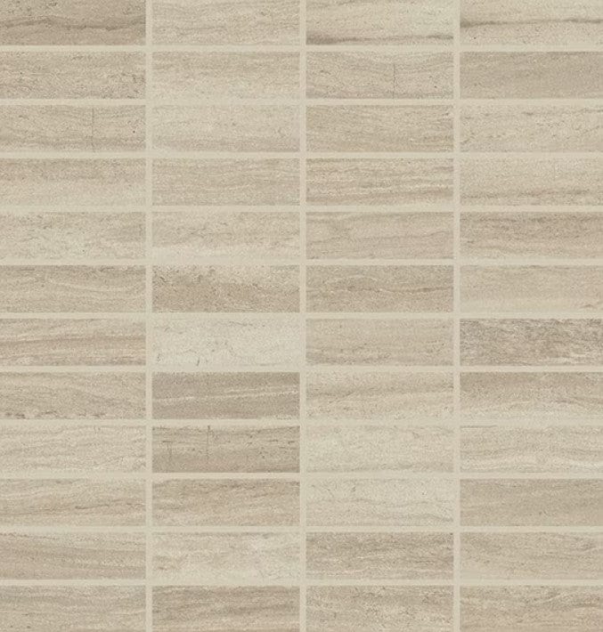 Ceramic Tile Daltile - Articulo - Feature Beige - Glazed Ceramic  1x3 Mosaic Box Daltile